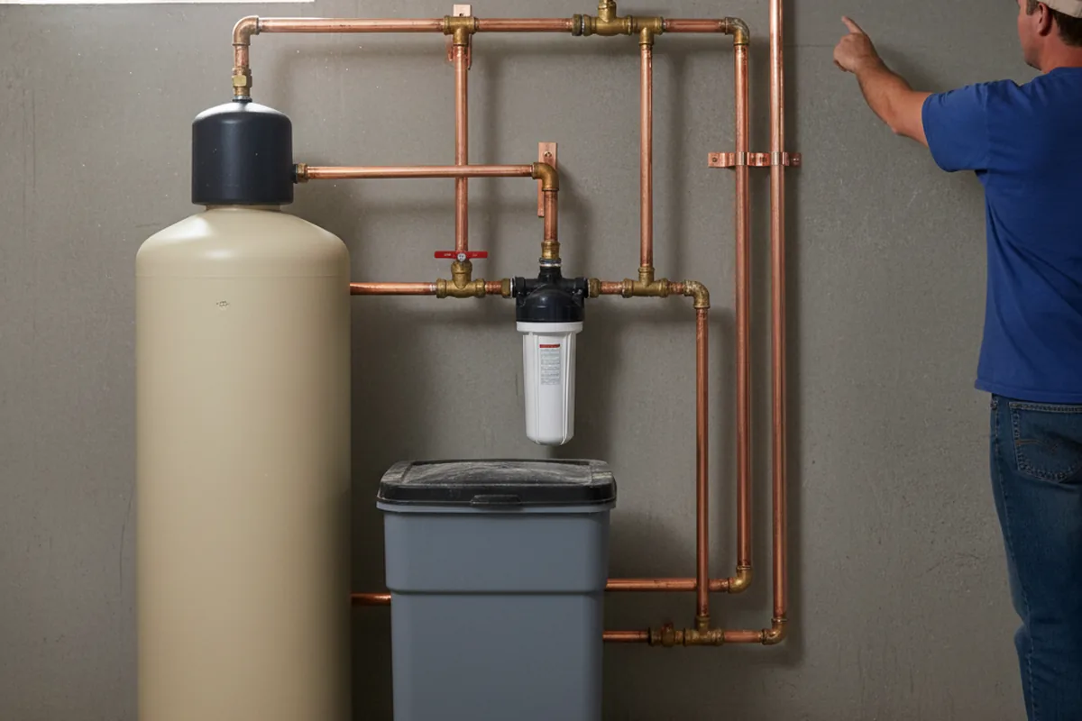 Whole-house water treatment system installed in Ruby